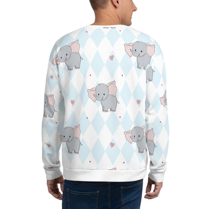 Unisex Baby Elephants Sweatshirt