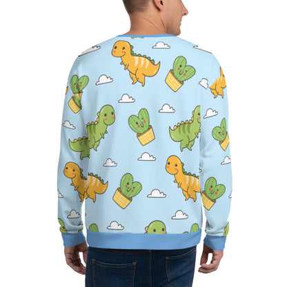 Unisex Dino BLUE Sweatshirt