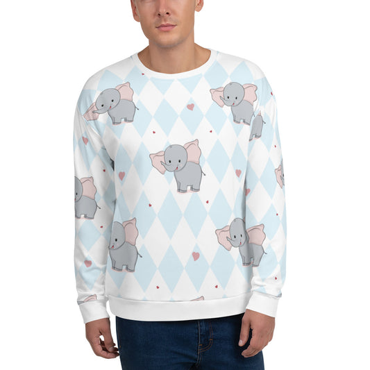 Unisex Baby Elephants Sweatshirt