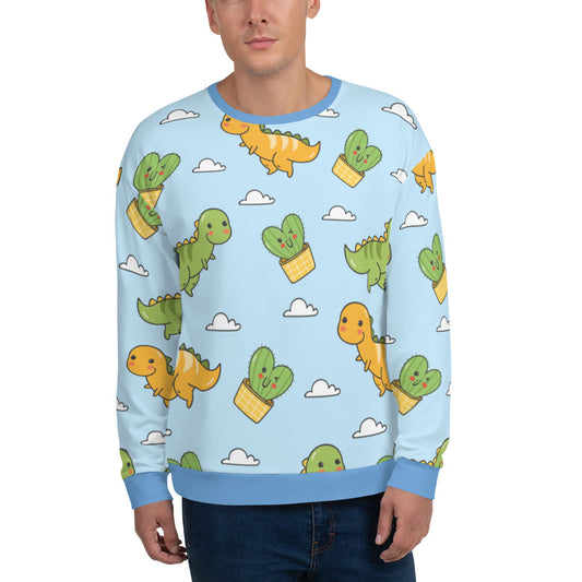 Unisex Dino BLUE Sweatshirt