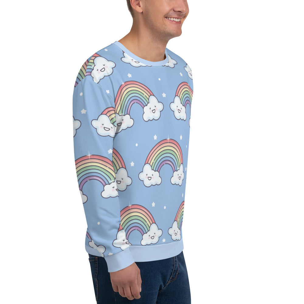 Unisex Rainbow Sweatshirt