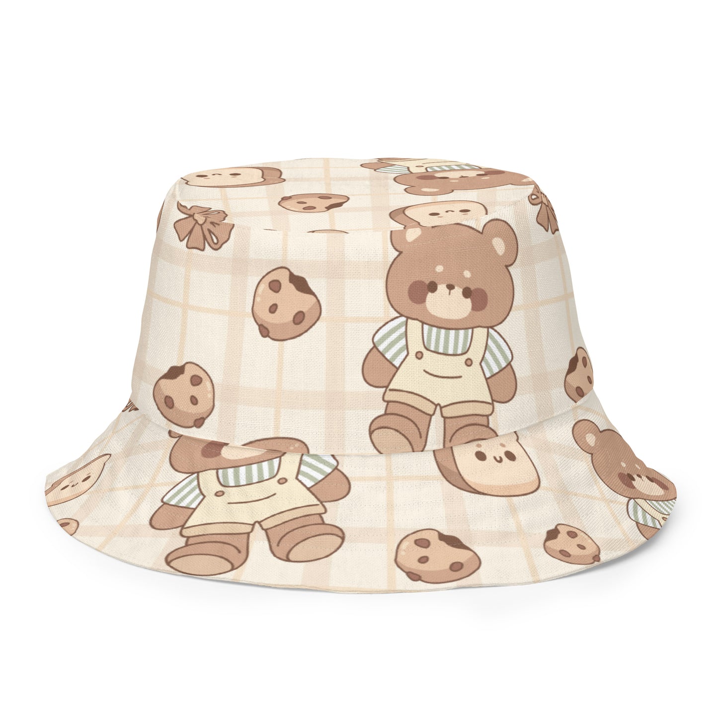 Reversible Baby Bear/Baking Bear Bucket Hat