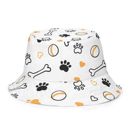 Reversible Puppy Power Bucket Hat