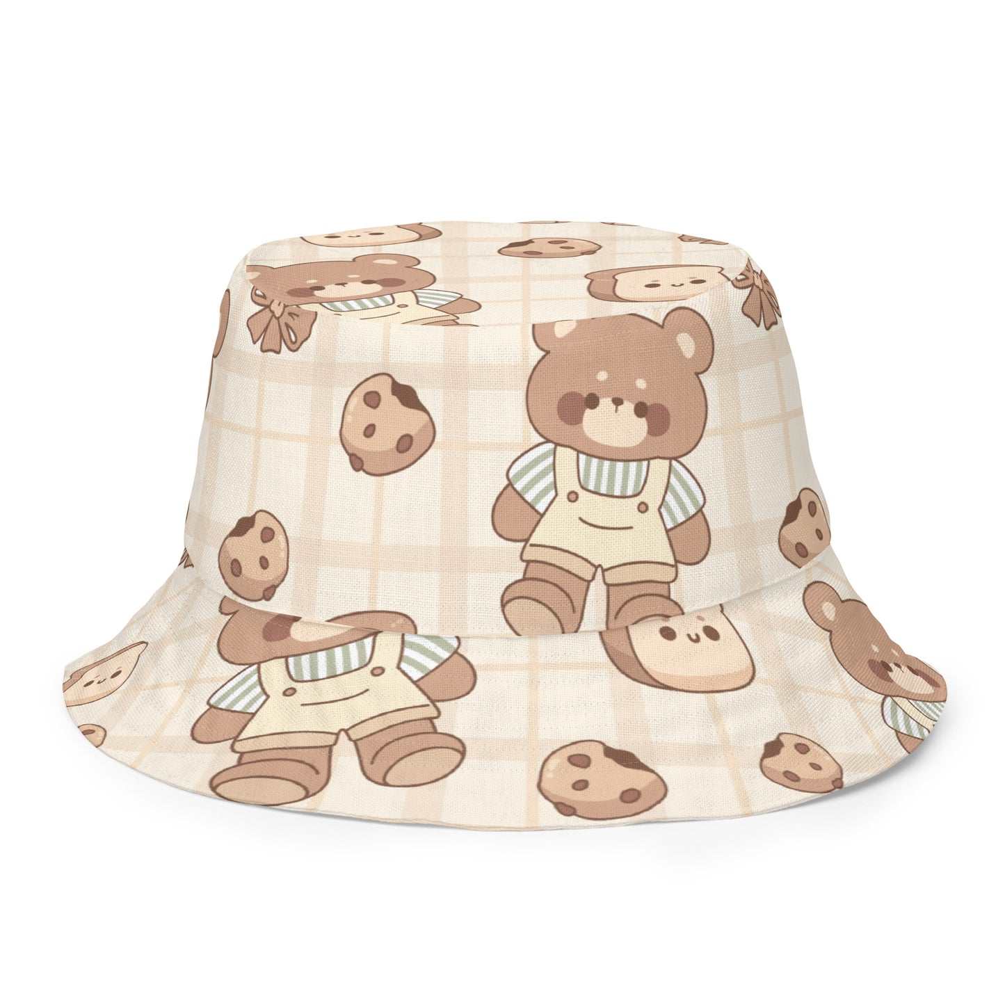 Reversible Baby Bear/Baking Bear Bucket Hat