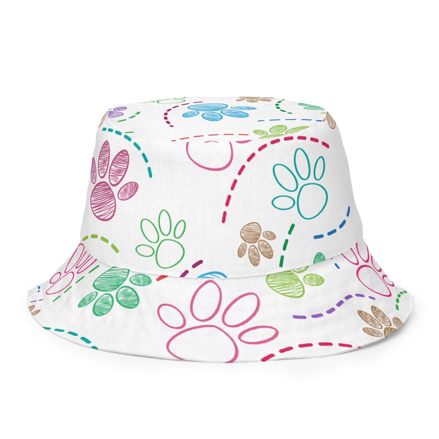 Reversible Puppy Power Bucket Hat