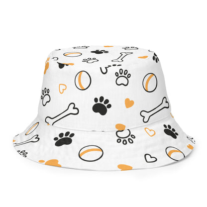 Reversible Puppy Power Bucket Hat