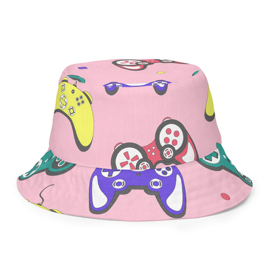 Reversible GAME ON  Bucket Hat