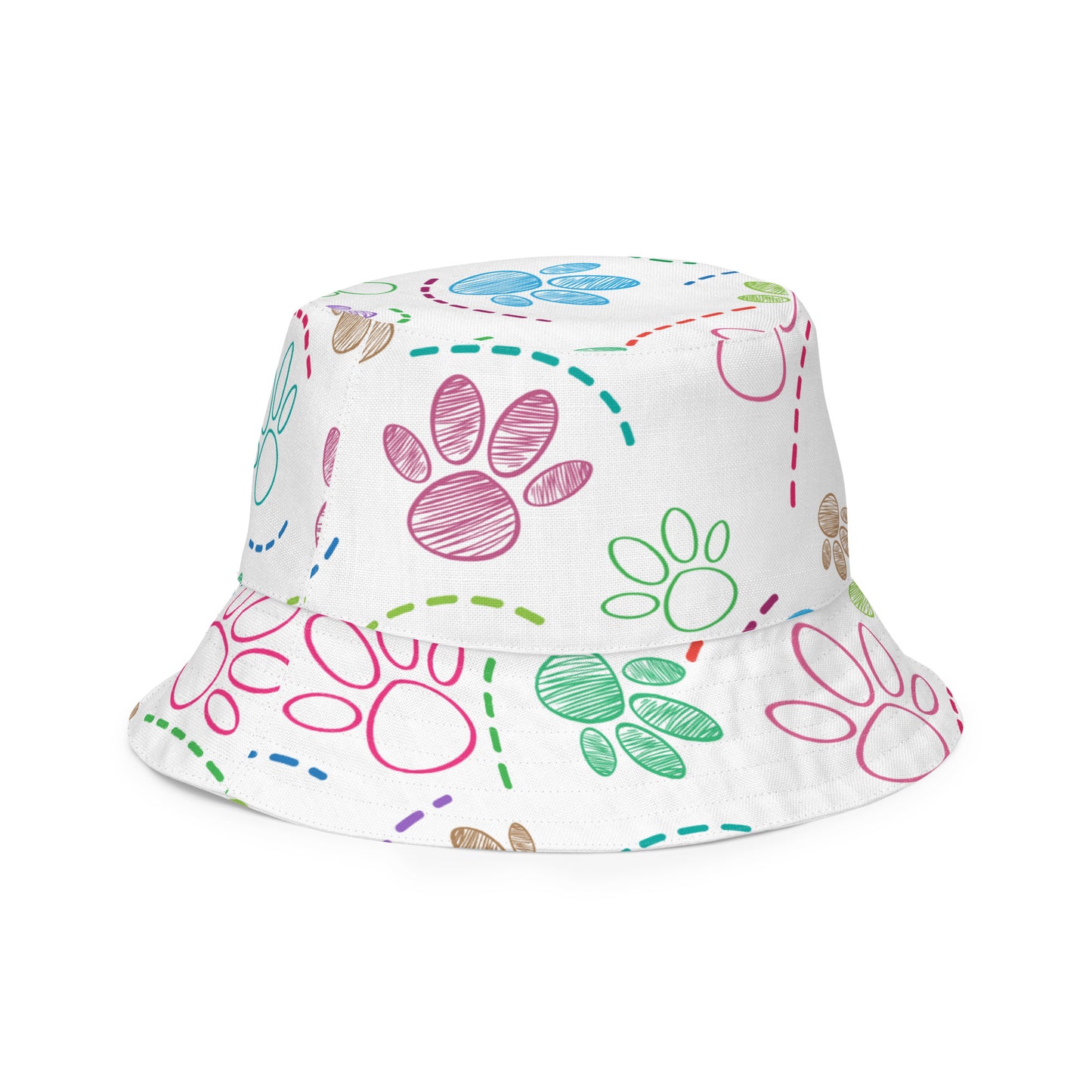 Reversible Puppy Power Bucket Hat