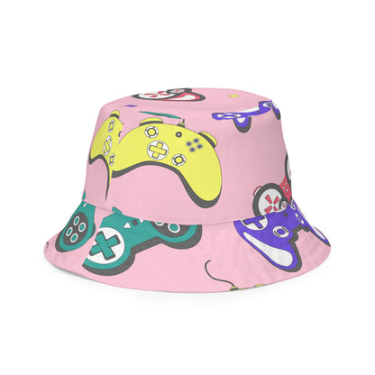 Reversible GAME ON  Bucket Hat