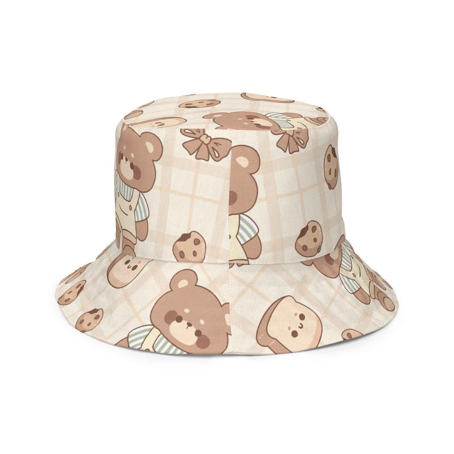 Reversible Baby Bear/Baking Bear Bucket Hat