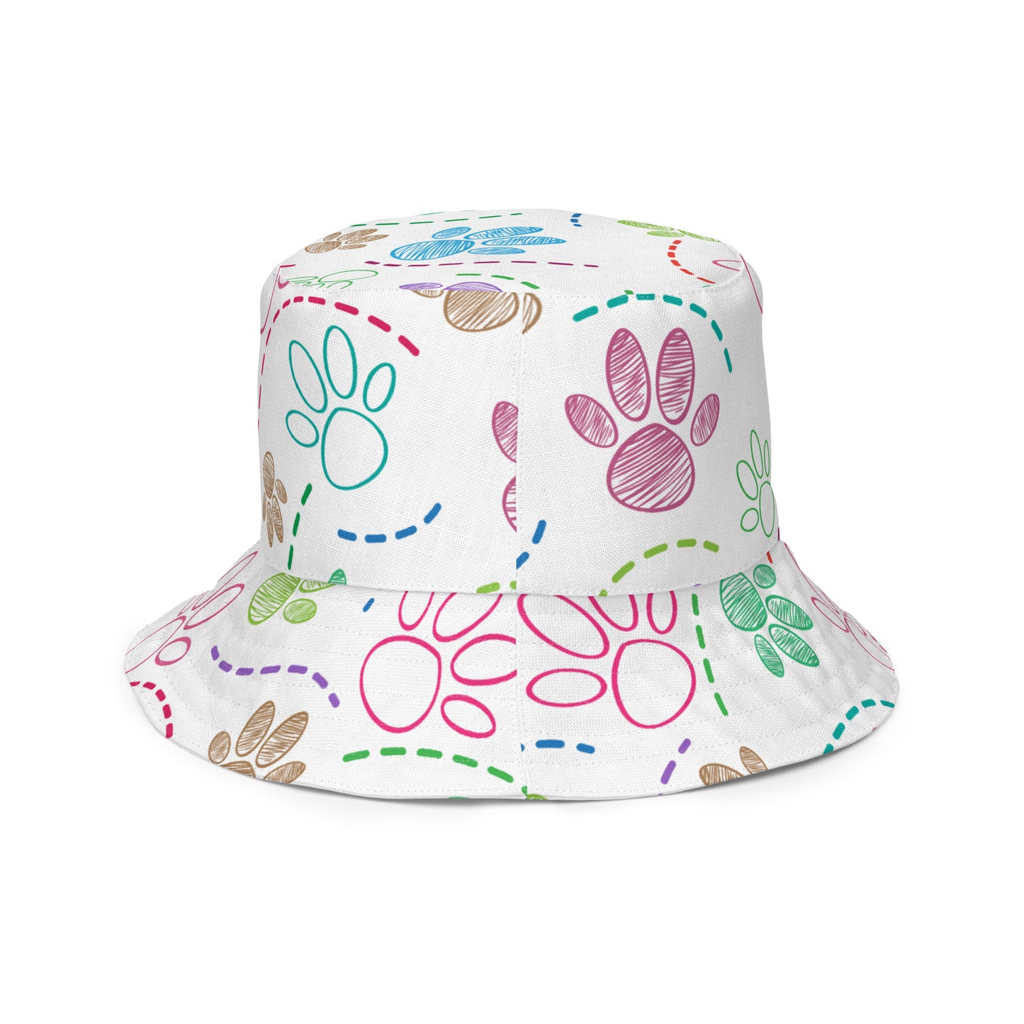 Reversible Puppy Power Bucket Hat