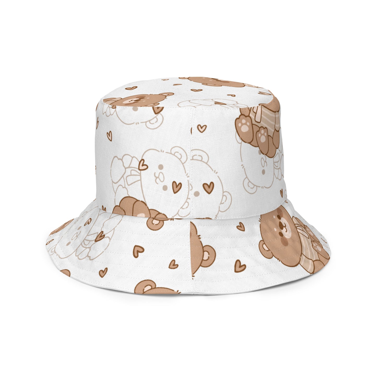 Reversible Baby Bear/Baking Bear Bucket Hat