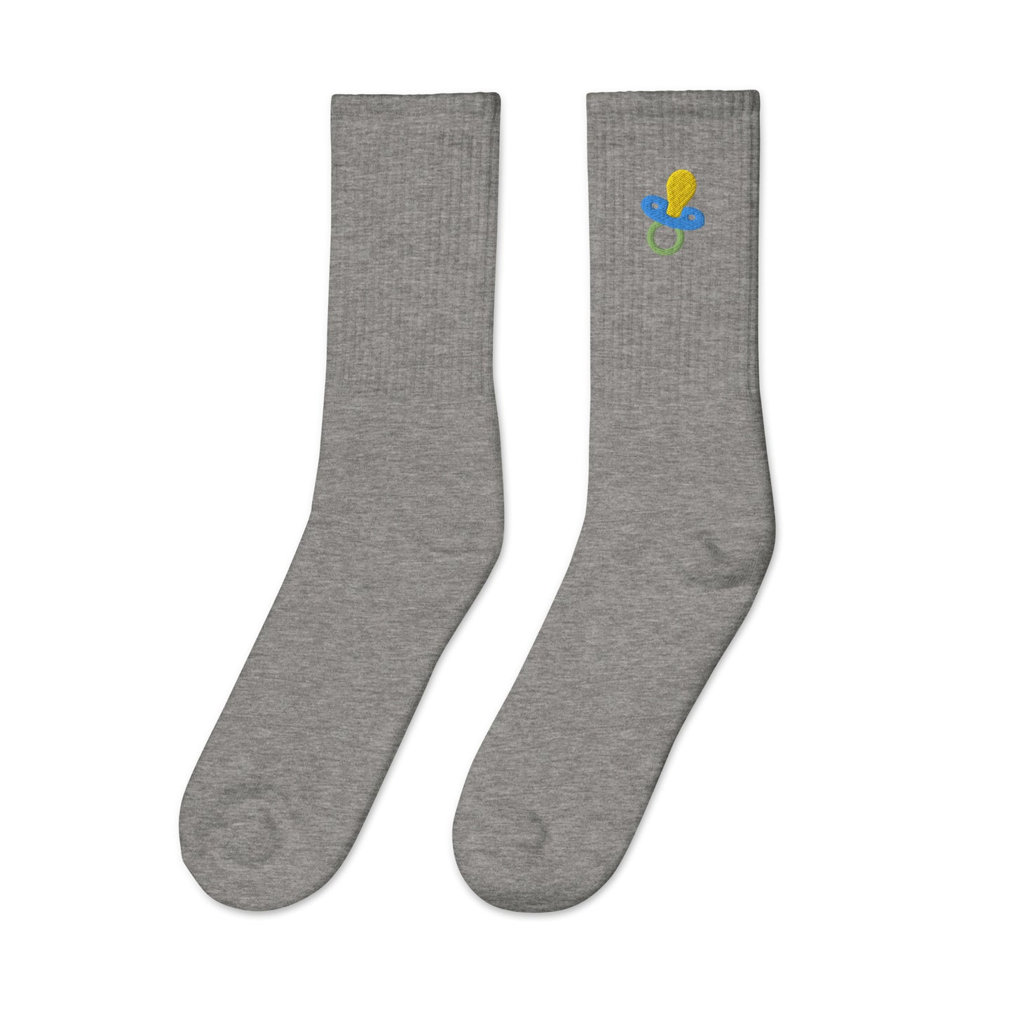 Embroidered Socks (Pacifier)