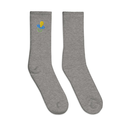 Embroidered Socks (Pacifier)