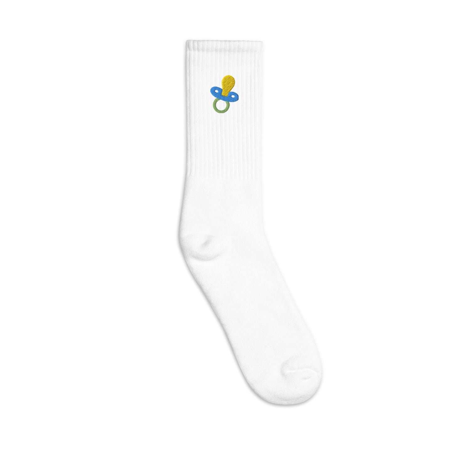 Embroidered Socks (Pacifier)